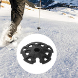 Trekking Pole Snow Basket 9cm Round Replacement Trekking Climbing Hiking