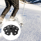 Trekking Pole Snow Basket 9cm Round Replacement Trekking Climbing Hiking