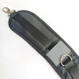 Maxbell 3x2 Pieces Backpack Straps Replacement Lightweight Durable Shoulder Strap Belt Black Diving Fabric