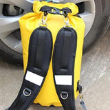 Maxbell 3x2 Pieces Backpack Straps Replacement Lightweight Durable Shoulder Strap Belt Black Diving Fabric