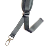 Maxbell 2x2 Pieces Backpack Straps Replacement Lightweight Durable Shoulder Strap Belt Black Diving Fabric