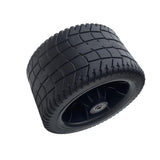 Maxbell 2x4inch Wide Wagon Cart Wheel PP Tires Sturdy Diameter 6.3inch for Wheelbarrow