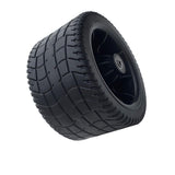 Maxbell 2x4inch Wide Wagon Cart Wheel PP Tires Sturdy Diameter 6.3inch for Wheelbarrow