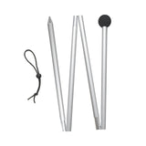 Maxbell 2xTent Poles Preassembled Bracket 160cm/200cm Shelter Canopy Poles Canopy Rods 1.6M pointed tip
