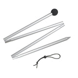 Maxbell 2xTent Poles Preassembled Bracket 160cm/200cm Shelter Canopy Poles Canopy Rods 1.6M pointed tip