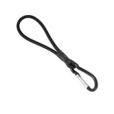 Maxbell 3xBungee Cord with Carabiner Elastic Rope Portable for Outdoor Tents Tarpaulin Black