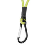Maxbell 2xBungee Cord with Carabiner Elastic Rope Portable for Outdoor Tents Tarpaulin Fluorescent Green
