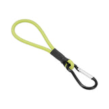 Maxbell 2xBungee Cord with Carabiner Elastic Rope Portable for Outdoor Tents Tarpaulin Fluorescent Green