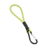 Maxbell 2xBungee Cord with Carabiner Elastic Rope Portable for Outdoor Tents Tarpaulin Fluorescent Green