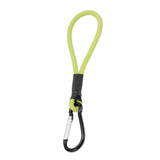 Maxbell 4xBungee Cord with Carabiner Elastic Rope Portable for Outdoor Tents Tarpaulin Fluorescent Green