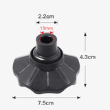 Maxbell 4x4Pcs Chair Leg Covers Furniture Foot Covers for Folding Moon Chair Furniture 13mm