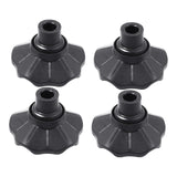 Maxbell 2x4Pcs Chair Leg Covers Furniture Foot Covers for Folding Moon Chair Furniture 13mm