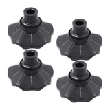 Maxbell 4x4Pcs Chair Leg Covers Furniture Foot Covers for Folding Moon Chair Furniture 13mm