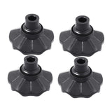 Maxbell 4x4Pcs Chair Leg Covers Furniture Foot Covers for Folding Moon Chair Furniture 13mm