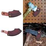 Axe Head Sheath Buckle Close Protector Camping Lumberjack Outdoor Axe Sheath 8cm
