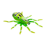 Maxbell 3xArtificial Web Spider Baits 7.5cm 3D Simulation Spider Soft Lures for Salmon Green