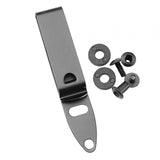 Maxbell 3xIwb Holster Belt Clip Stainless Steel Holster Accessories Holster Clip 8.5cm