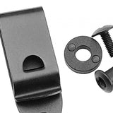 Maxbell 2xIwb Holster Belt Clip Stainless Steel Holster Accessories Holster Clip 4.4cm
