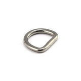 Maxbell 2x5x D Rings Heavy Duty Seamless D Shaped Rings for Hardware Handbags Clothing 25mmx16mm