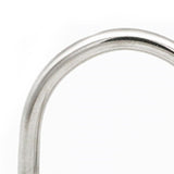Maxbell 4x4Pcs Metal D Rings Handmade DIY D Buckles for Handbags Purse Making Backpack 4mmx20mmx17mm