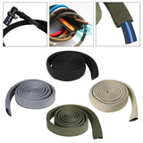 Maxbell 4xHydration Pack Drink Tube Cover for Water Pipe Insulation Cover Drinking Bag Black
