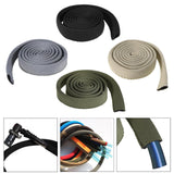 Maxbell 2xHydration Pack Drink Tube Cover for Water Pipe Insulation Cover Drinking Bag Black