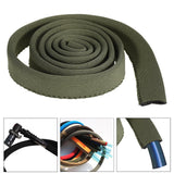 Maxbell 2xHydration Pack Drink Tube Cover for Water Pipe Insulation Cover Drinking Bag Green