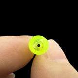 Maxbell 3x50Pcs Stacked Fishing Beads Kit Fishing Lures Tackle for Perch Trout Walleye Rose Red