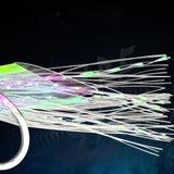 Maxbell 2x5Pcs Luminous Fishing Rigs Fish Lure for Sea Fishing Saltwater Mackerel 22mmx10mm
