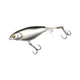 Maxbell 2xTopwater Fishing Lures Top Water Bass Lure for Pike Bass Freshwater Saltwater Argent