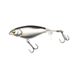 Maxbell 2xTopwater Fishing Lures Top Water Bass Lure for Pike Bass Freshwater Saltwater Argent