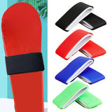 Maxbell 4x2x Ski Straps Fixing Adjustable Fastener Tape for Outdoor Man Woman Families black