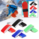 Maxbell 2x2x Ski Straps Fixing Adjustable Fastener Tape for Outdoor Man Woman Families black
