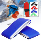 Maxbell 4x2x Ski Straps Fixing Adjustable Fastener Tape for Outdoor Man Woman Families blue