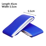 Maxbell 4x2x Ski Straps Fixing Adjustable Fastener Tape for Outdoor Man Woman Families blue