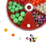 Maxbell 4xFishing Beads Stopper Fishing Baits Space Beans for Yellow Perch Bass Salmon