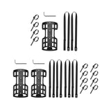 Bike Cargo Cage Bike Front Carrier Rack for Folding Bike Mountain Bike 1 Set