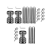 Bike Cargo Cage Bike Front Carrier Rack for Folding Bike Mountain Bike 1 Set