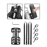 Bike Cargo Cage Bike Front Carrier Rack for Folding Bike Mountain Bike 1 Set