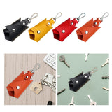 Maxbell 3xKey Case Key Holder Large Capacity Car Keychain for Purse Car Keys Boyfriend Black