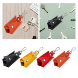 Maxbell 6xKey Case Key Holder Large Capacity Car Keychain for Purse Car Keys Boyfriend Black