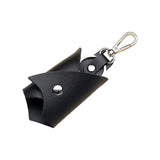 Maxbell 4xKey Case Key Holder Large Capacity Car Keychain for Purse Car Keys Boyfriend Black