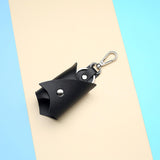 Maxbell 4xKey Case Key Holder Large Capacity Car Keychain for Purse Car Keys Boyfriend Black