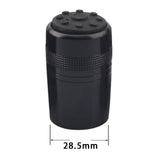 Maxbell 4xFishing Rod Butt Cap Fishing Pole End Cap for Repair Fishing Rod Accessories Black 28.5mm