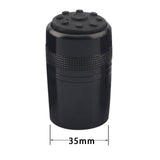 Maxbell 2xFishing Rod Butt Cap Fishing Pole End Cap for Repair Fishing Rod Accessories Black 35mm
