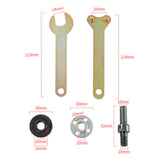 Maxbell 2xElectric Drill Angle Grinder Adapter Flange Nuts Drill Arbor Adapter Mandrel