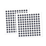 Maxbell Maxbell 200Pcs Simulation Lure Eyes Fishing Tying Lures Fishing Baits Eyes