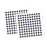 Maxbell Maxbell 200Pcs Simulation Lure Eyes Fishing Tying Lures Fishing Baits Eyes