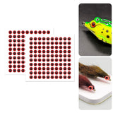 Maxbell Maxbell 200 Pieces 3D Simulation Lure Eyes Resin Fishing Gear Supplies Fishing Eyes