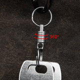 Maxbell 3xKeychain Connector Universal Quick Release Key Chain Connector for Carabiner